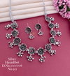 Navratri Special Oxidised Ornaments Silver Hasadi Set Wholesale Shop In Surat
